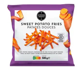 STRONG ROOTS Frites de Patates Douces surgelées