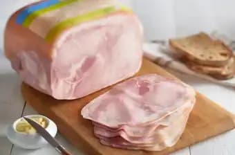Jambon cuit supérieur avec couenne FILIÈRE QUALITÉ CARREFOUR