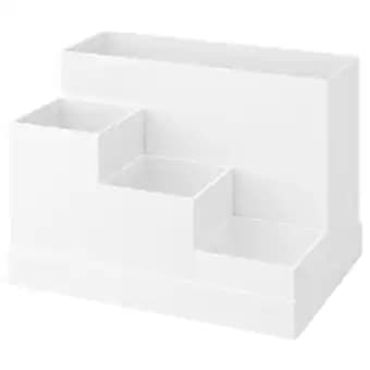 Tjena Organiseur bureau, blanc, 18x17 cm