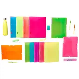 Classeur Souple Fluo Auchan