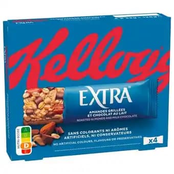 Barres De Céréales Extra Chocolat Au Lait Kellogg's