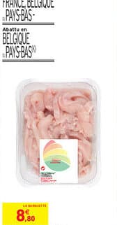 ÉMINCÉS DE FILET DE POULET