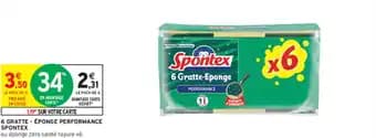 Promotion Exclusives de Éponge spontex : Découvrez l'Offre incontournable