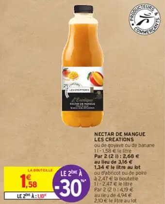 NECTAR DE MANGUE LES CREATIONS