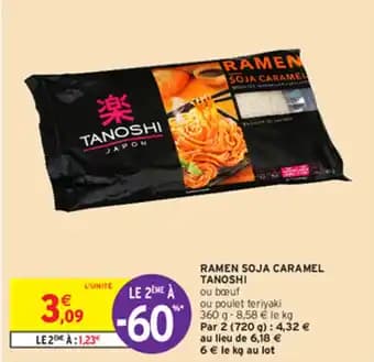 RAMEN SOJA CARAMEL TANOSHI