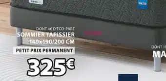 DREAMZONE SOMMIER TAPISSIER GOLD D30