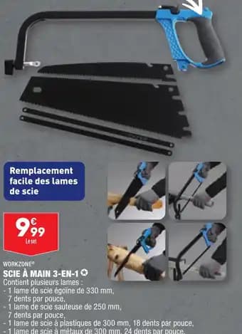 Promotion Exclusives de Scie à main : Découvrez l'Offre incontournable