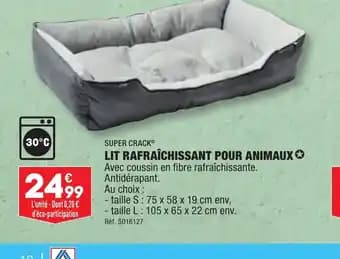 LIT RAFRAÎCHISSANT POUR ANIMAUX✪