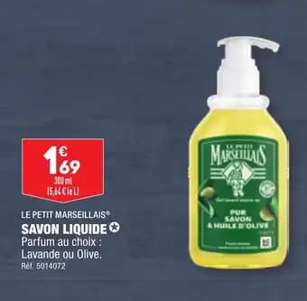 LE PETIT MARSEILLAISⓇ SAVON LIQUIDE