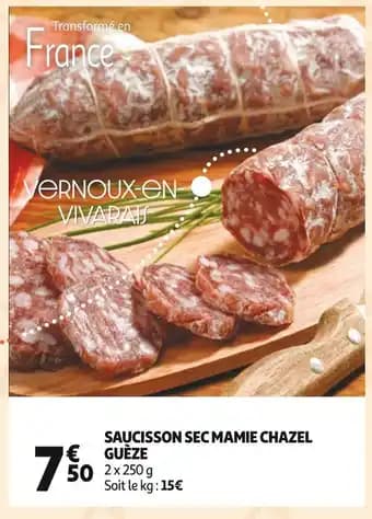 GUÈZE / MAMIE CHAZEL SAUCISSON SEC