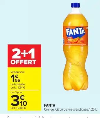Promotion Exclusives de 8
            
        
        Fanta : Découvrez l'Offre incontournable