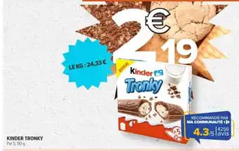 Promotion Exclusives de 24
            
        
        Kinder : Découvrez l'Offre incontournable