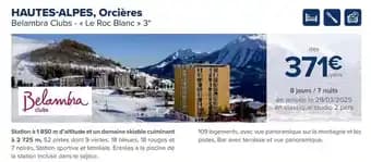 Hautes alpes, orcières