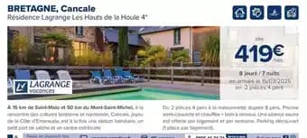 Promotion Exclusives de 20
            
        
        Bretagne : Découvrez l'Offre incontournable