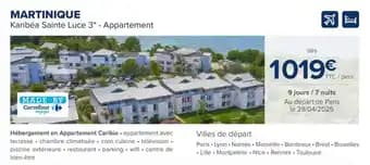 Carrefour - kartidea sainte luce 3 appartement