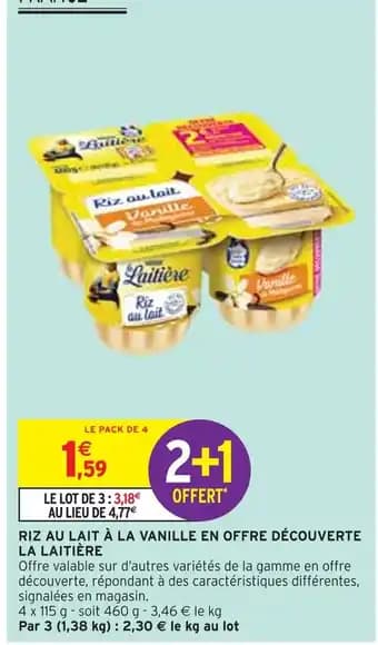 Promotion Exclusives de 13
À la vanille : Découvrez l'Offre incontournable