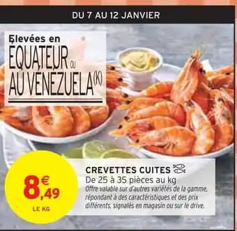 Promotion Exclusives de 57
Crevettes : Découvrez l'Offre incontournable