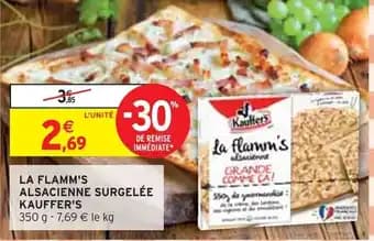 Kauffer's La flamm's alsacienne surgelée