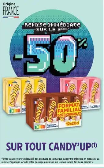 Promotion Exclusives de 4
Candy'up : Découvrez l'Offre incontournable