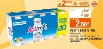 Promotion Exclusives de 11
            
        
        Yaourt à boire : Découvrez l'Offre incontournable