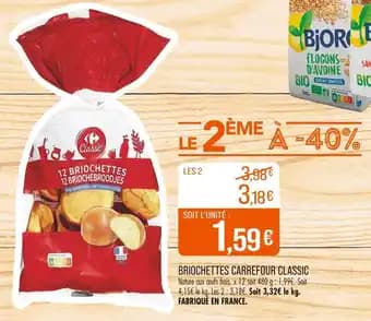 Promotion Exclusives de 2
            
        
        Briochettes : Découvrez l'Offre incontournable