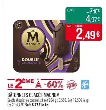 Magnum Bâtonnets glacés Magnum