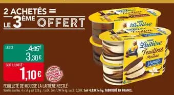 Promotion Exclusives de 36
            
        
        De mousse : Découvrez l'Offre incontournable