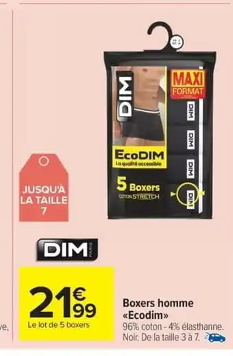 Promotion Exclusives de 30
            
        
        Boxers : Découvrez l'Offre incontournable