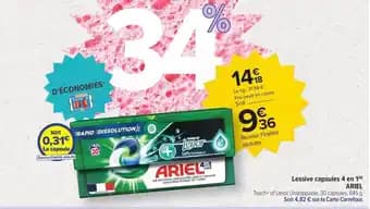 Promotion Exclusives de 67
            
        
        Lessive capsules : Découvrez l'Offre incontournable