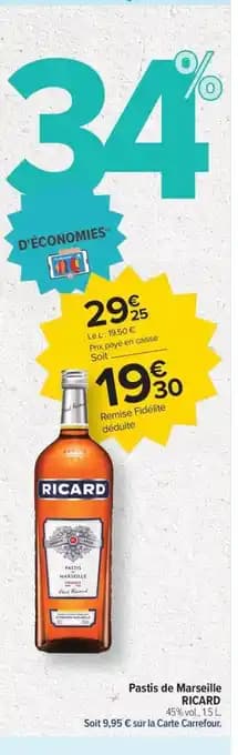 Promotion Exclusives de 18
            
        
        Pastis : Découvrez l'Offre incontournable