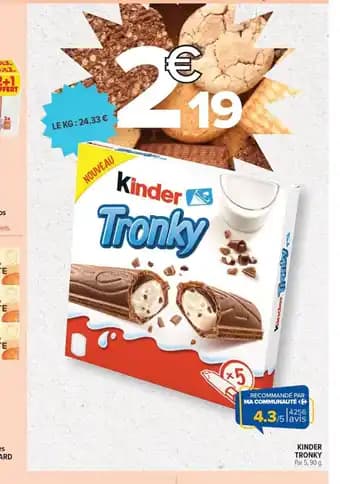Promotion Exclusives de 35
            
        
        Kinder : Découvrez l'Offre incontournable