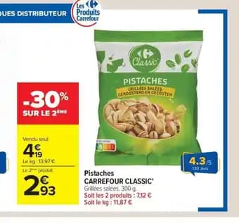 Promotion Exclusives de 7
Pistaches : Découvrez l'Offre incontournable
