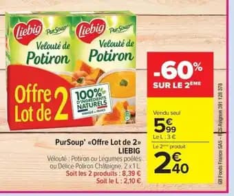 Promotion Exclusives de 12
Liebig : Découvrez l'Offre incontournable