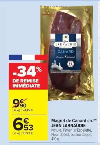 Promotion Exclusives de 19
Magret : Découvrez l'Offre incontournable