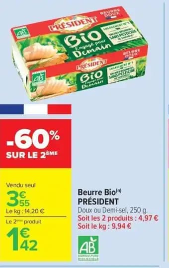 Promotion Exclusives de 24
Beurre bio : Découvrez l'Offre incontournable