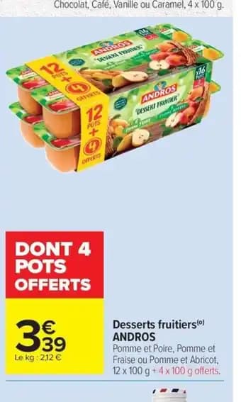 Promotion Exclusives de 18
            
        
        Andros : Découvrez l'Offre incontournable