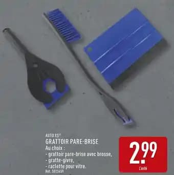 AUTO XS Grattoir pare-brise