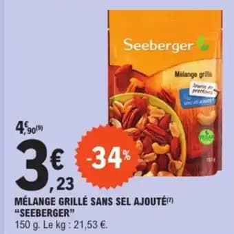 Promotion Exclusives de 2
Seeberger : Découvrez l'Offre incontournable