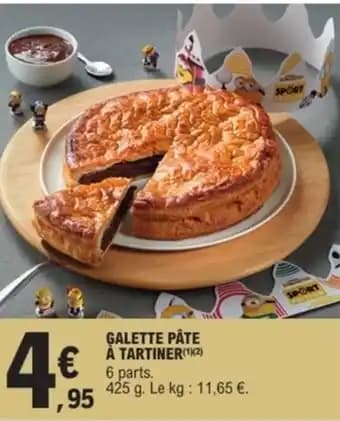 Galette pâte à tartiner 425 g