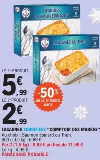 Promotion Exclusives de 4
Lasagnes : Découvrez l'Offre incontournable