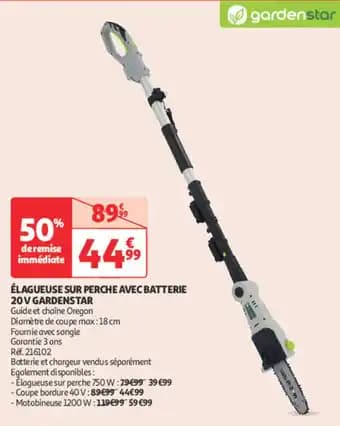 Promotion Exclusives de 3
Élagueuse : Découvrez l'Offre incontournable