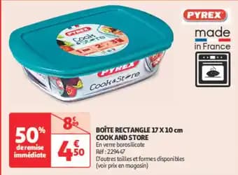 Promotion Exclusives de 7
Pyrex : Découvrez l'Offre incontournable