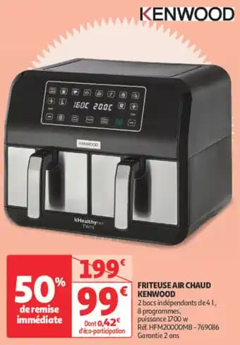 Promotion Exclusives de 1
Kenwood : Découvrez l'Offre incontournable
