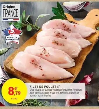 Promotion Exclusives de 12
Filet de poulet : Découvrez l'Offre incontournable