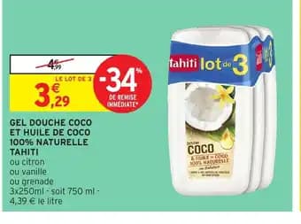 Promotion Exclusives de 4
Huile de coco : Découvrez l'Offre incontournable