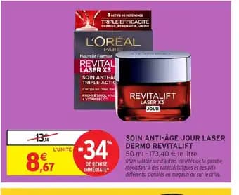 Promotion Exclusives de Revitalift jour : Découvrez l'Offre incontournable