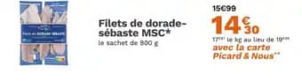 Filets de dorade-sébaste MSC