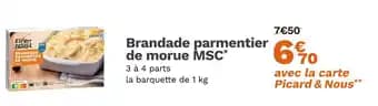 Promotion Exclusives de 2
Brandade de morue : Découvrez l'Offre incontournable