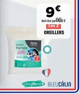 Promotion Exclusives de 30
Oreillers : Découvrez l'Offre incontournable