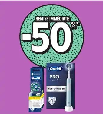Promotion Exclusives de 24
Oral-B : Découvrez l'Offre incontournable